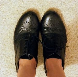 Graceland black Oxford shoes